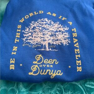 Lightly used excellent condition DEEN OVER DUNYA HOODIE SIZE SMALL WOMENS